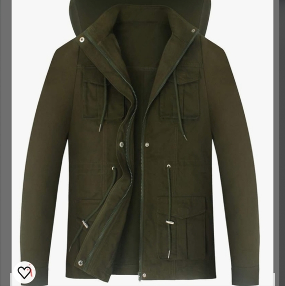 love tree jacket hooded  light weight - Picture 5 of 7